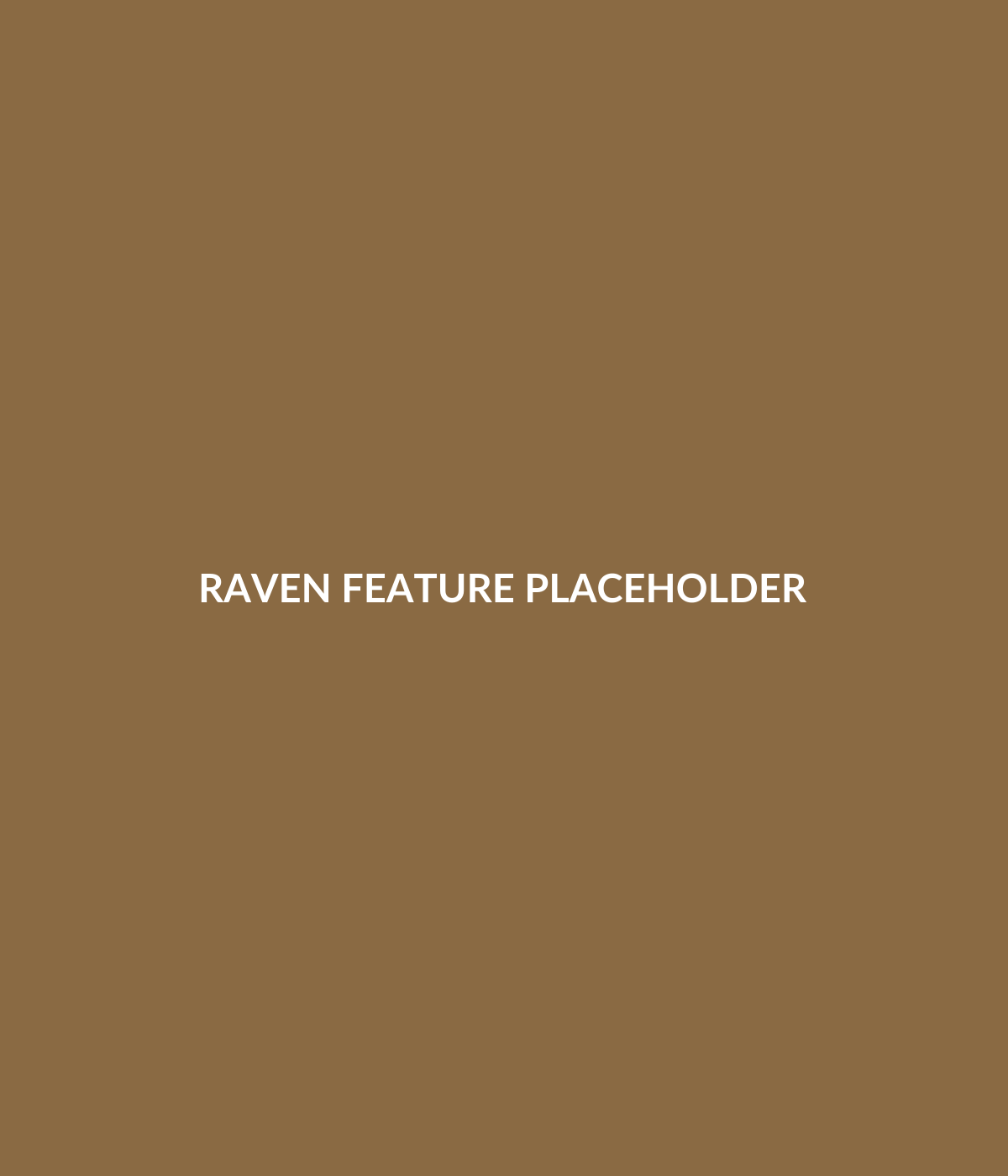 DEMO feature placeholder